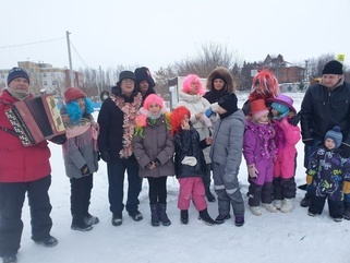 Колядки в посёлке Элитный 