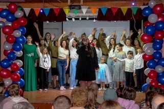 Праздничная программа, посвященная 23 февраля прошла в доме культуры 