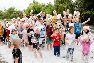 27 августа развлекательная детская программа и пенная вечеринка в п.Элитный