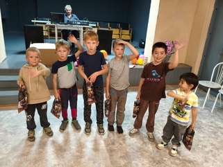 Детский праздник «Оранжевый день» в Элитном